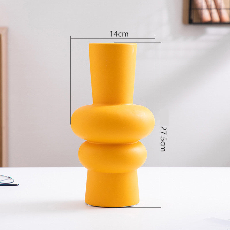 The Sol - Sculptural Color Glaze Vase