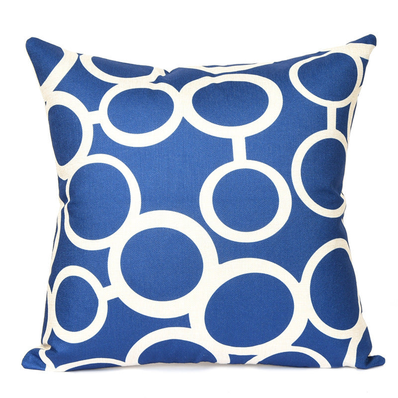 The Fuji - Abstract Geometric Linen Cushion Cover