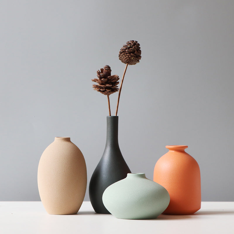 The Eira - Slender Neck Ceramic Vase