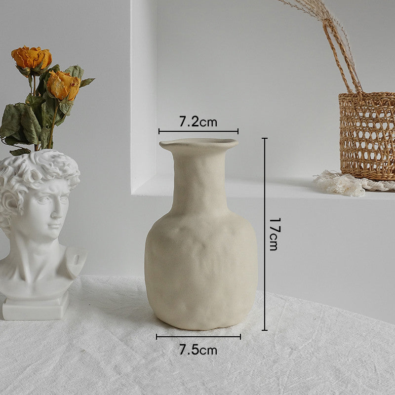 The Wabi-Sabi Sculptural Ceramic Vase