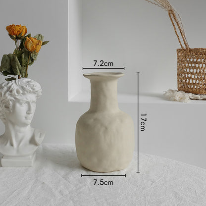 The Wabi-Sabi Sculptural Ceramic Vase