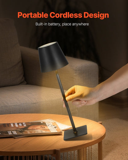 The Aura - Cordless Minimalist Table Lamp