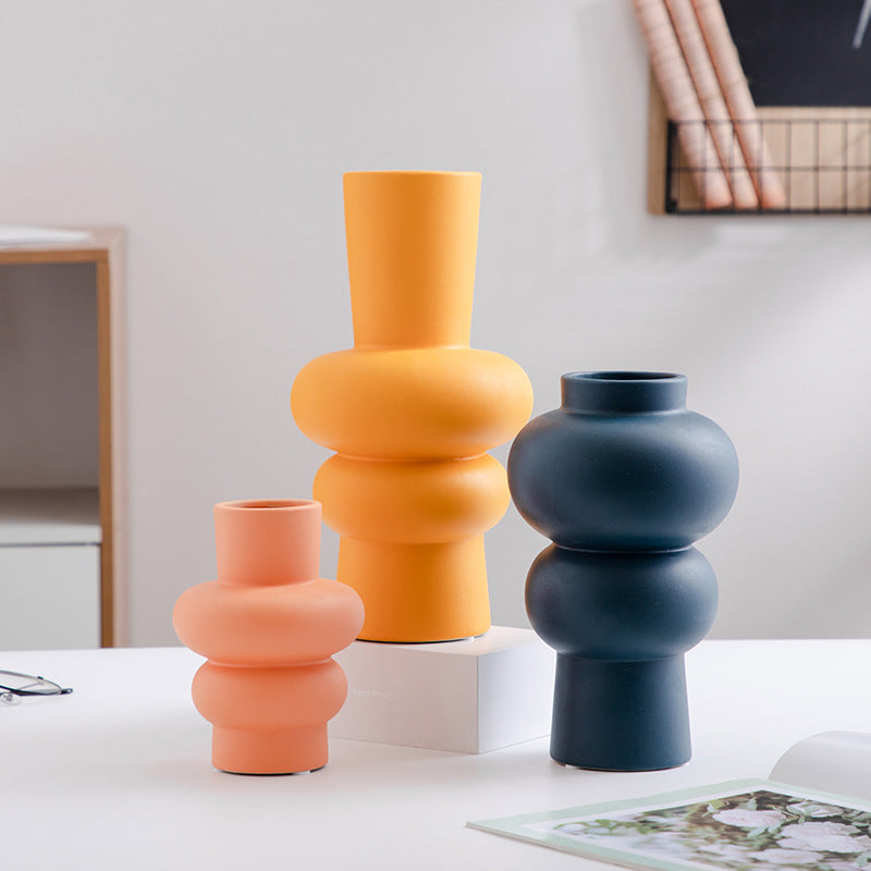 The Sol - Sculptural Color Glaze Vase