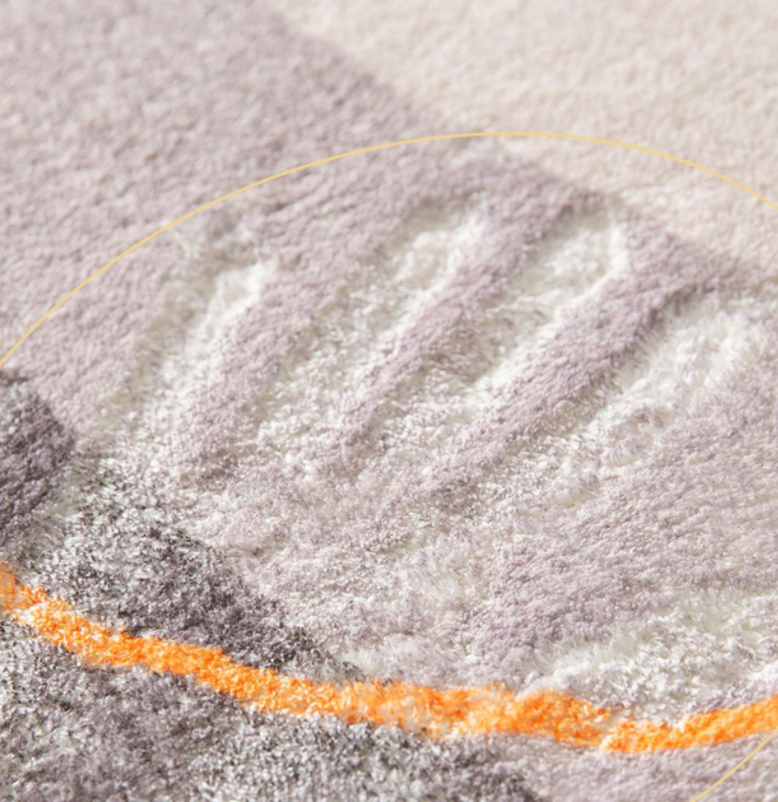 The Aura | Abstract Organic Shape Rug