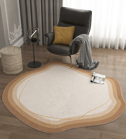 The Aura | Abstract Organic Shape Rug
