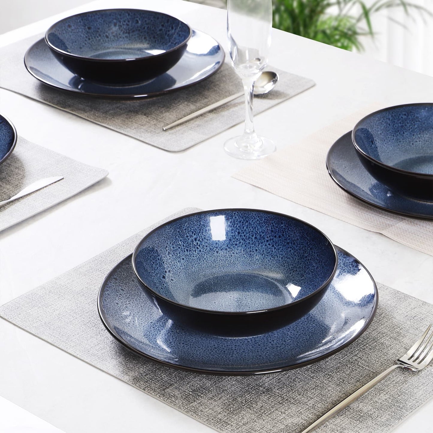The Terra | Minimalist Dining Plate Set (Set of 6)