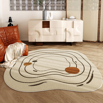 The Stillness | Abstract Line Art Rug