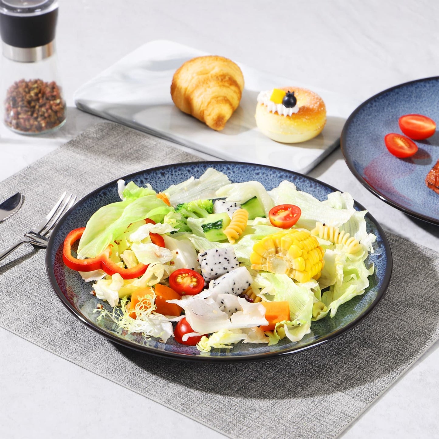 The Terra | Minimalist Dining Plate Set (Set of 6)