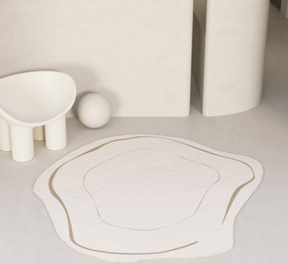 The Aura | Abstract Organic Shape Rug