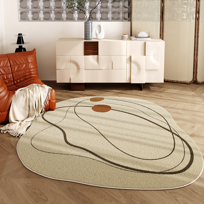 The Stillness | Abstract Line Art Rug
